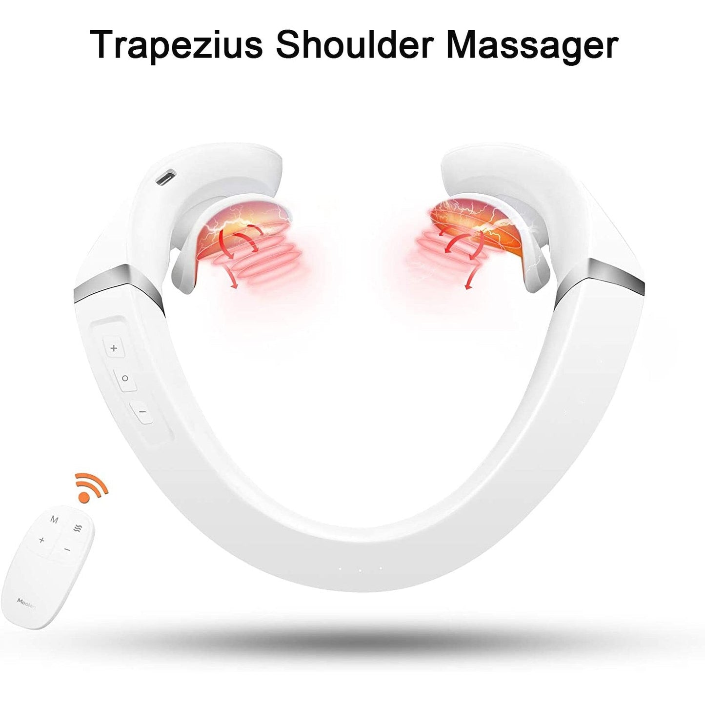 2022 New Neck Massager for Pain Relief Deep Tissue Trapezius Shoulder Massage Tissue Tens Neck Muscle Massage Apparatus The Royal Sail