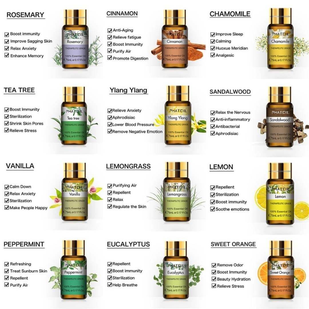 The Royal Sail Assorted Essential Oils (15pcs) The Royal Sail